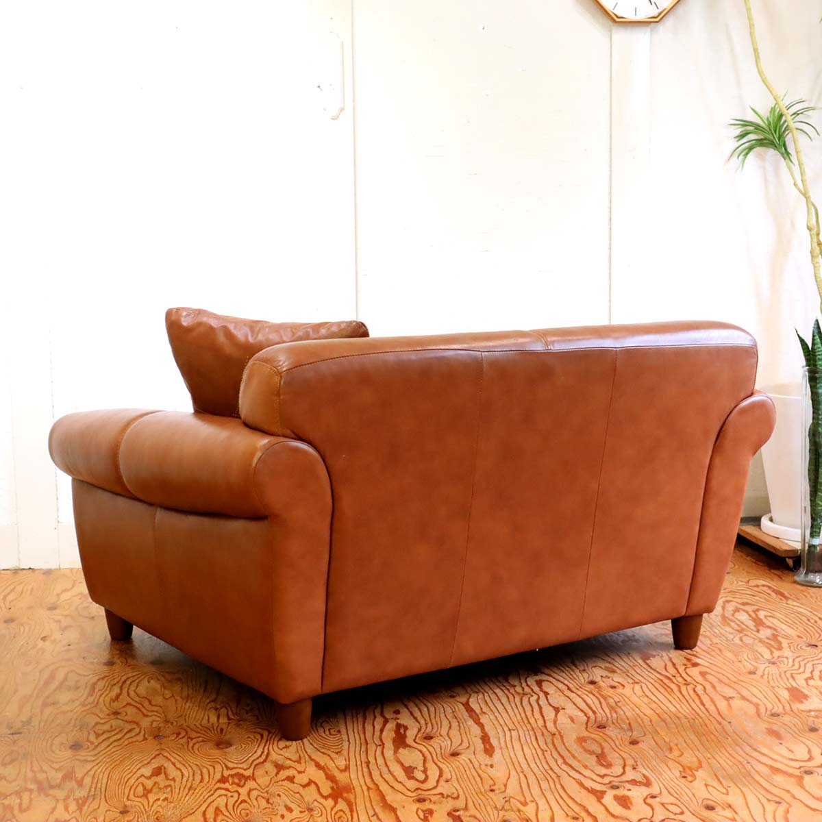 アスプルンド / ASPLUND ギルソファ 1.5P 1.5人掛け GIL1.5P SOFA ライトブラウン 中古