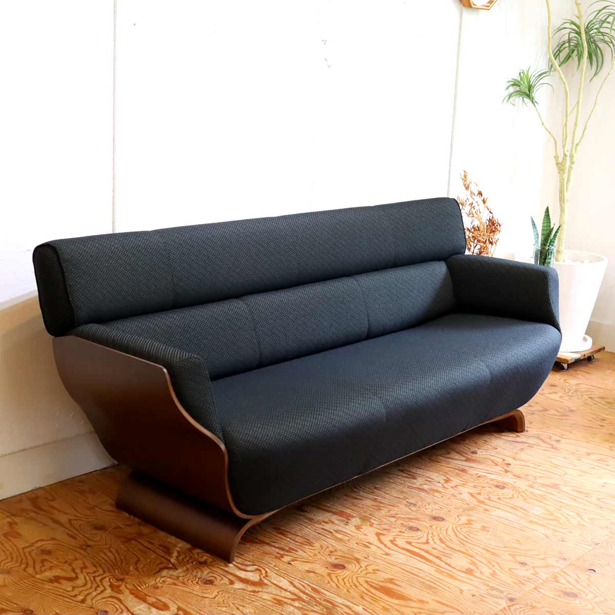 冨士ファニチア Tapio / タピオ 3Pソファ 3人掛け LO7960S WP IRBK 