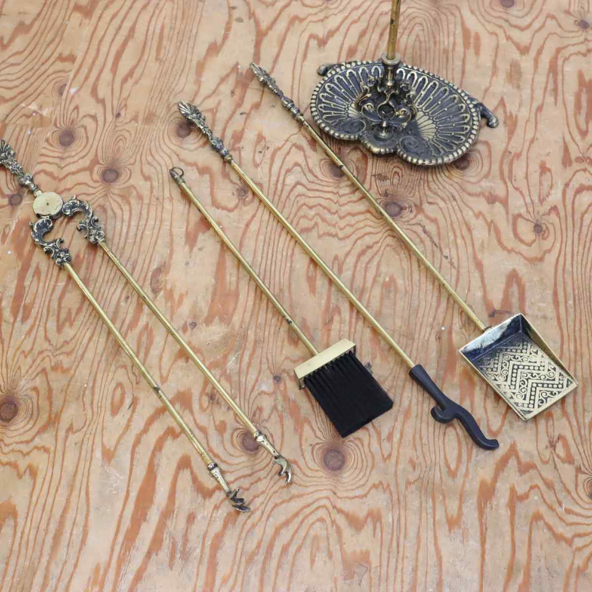 薪ストーブ ファイヤーツール 暖炉アクセサリー ヴィンテージ