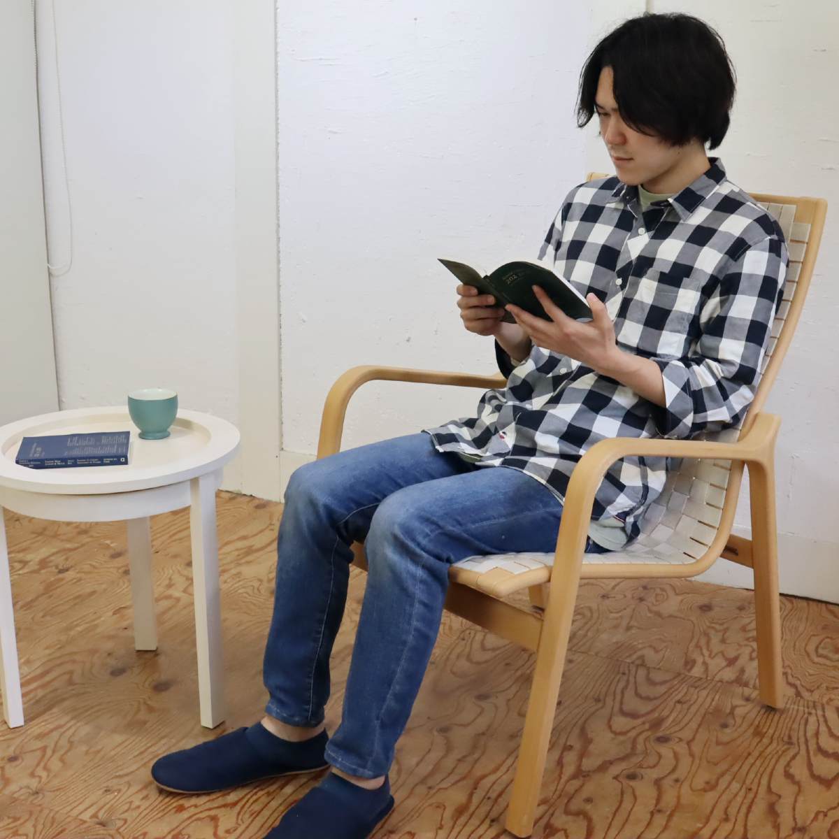 スキッパ―モブラー / Skipper Mobler イージーチェア ハイバックチェア デンマーク ミッドセンチュリー 中古