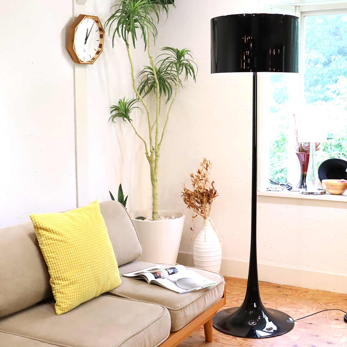 フロス / Flos スプーンライト SPUN LIGHT F フロアライト セバスチャン・ロング  中古