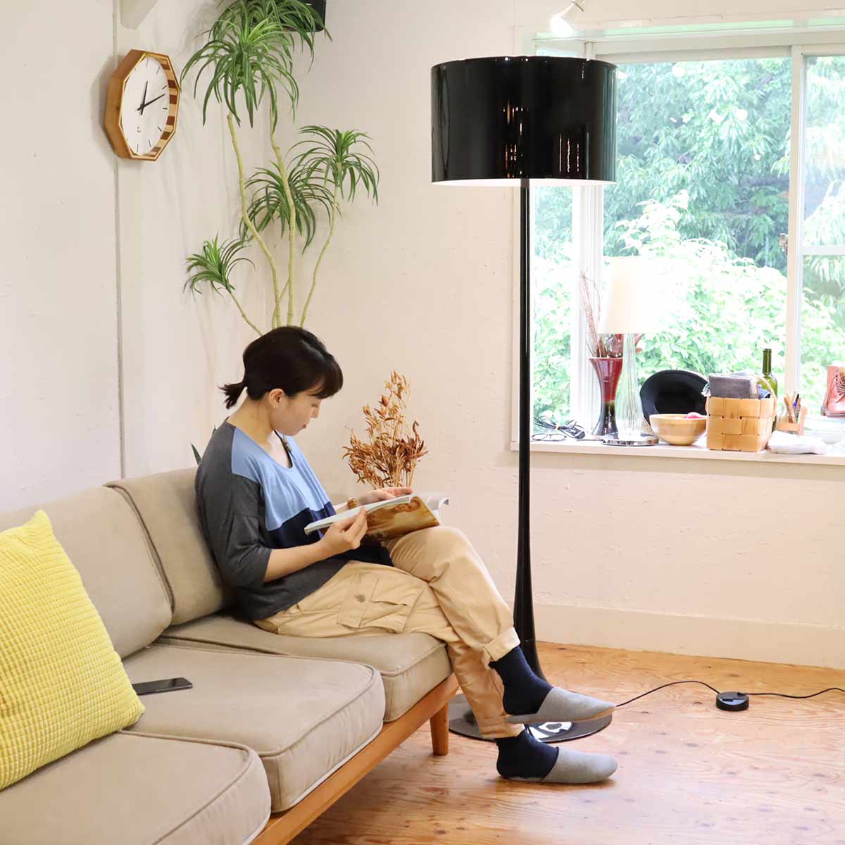 フロス / Flos スプーンライト SPUN LIGHT F フロアライト セバスチャン・ロング  中古