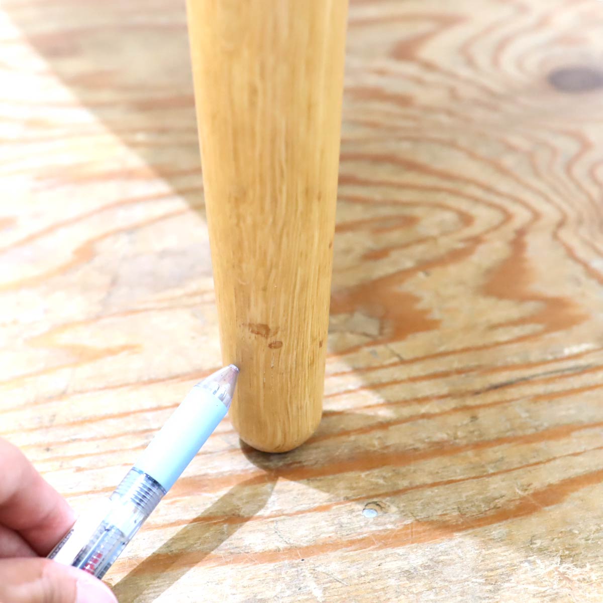 ワイス・ワイス / WISE・WISE チノ / CHINO ラウンジチェア オットマン付 オーク ペーパーコード 中古