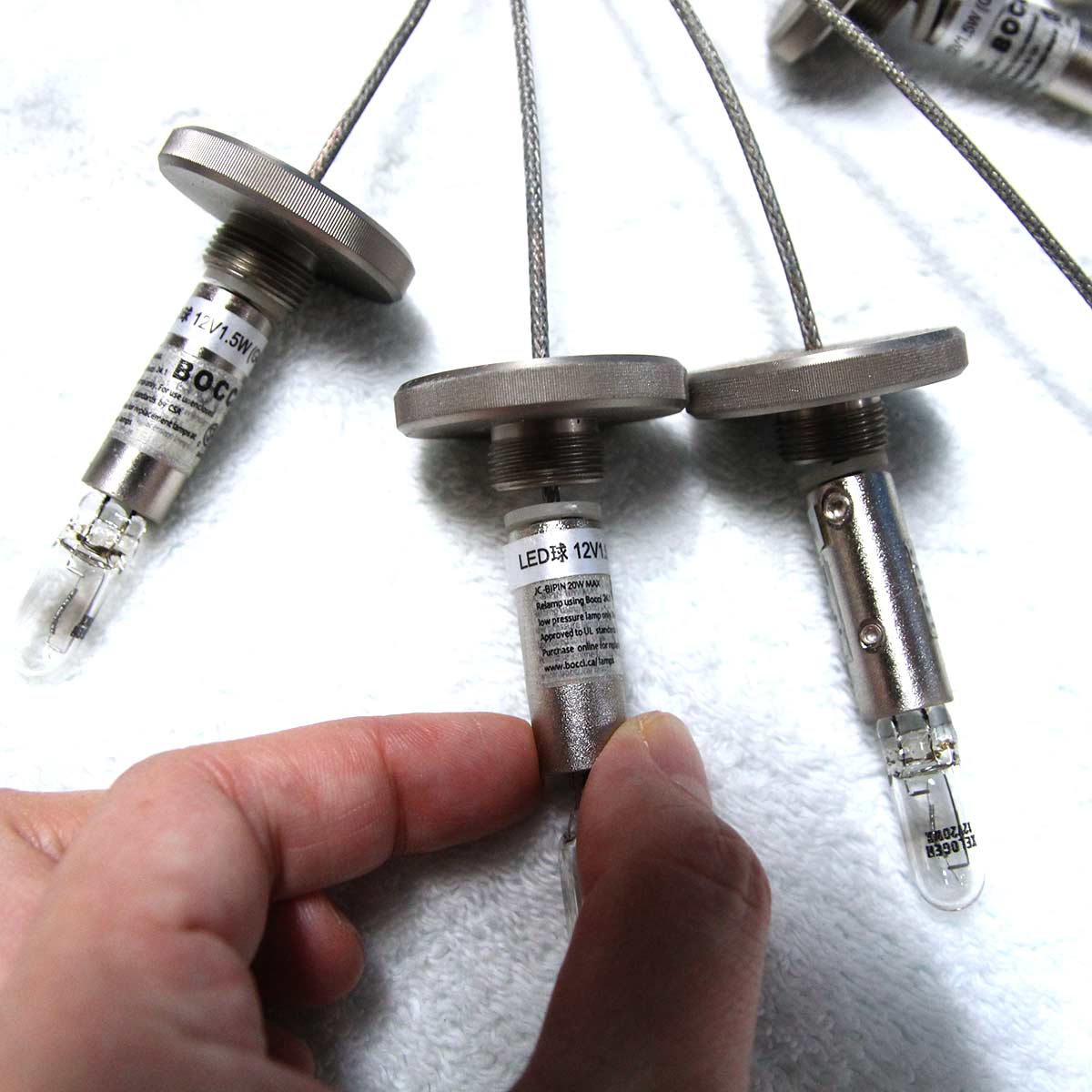 ボッチ / BOCCI ペンダントライト 28シリーズ 28.6(6灯タイプ) オマー・アーベル 住宅展示場展示品