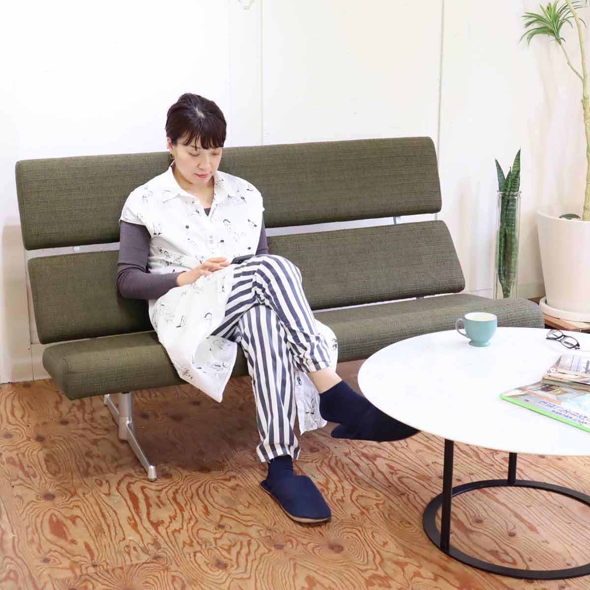 スウィッチ / SWITCH ラボソファ / Labo F-type 2人掛け 2P グリーン 
