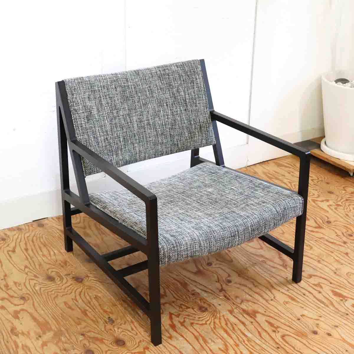 ロックストーン / ROCKSTONE PM138 BOWSEN easy chair イージーチェア アームソファ 岩倉榮利 中古