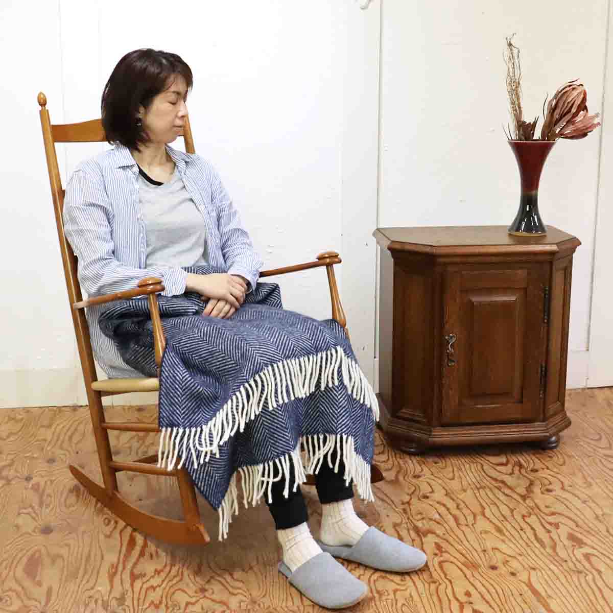 シェーカー / SHAKER ロッキングチェア ペーパーコード 中古