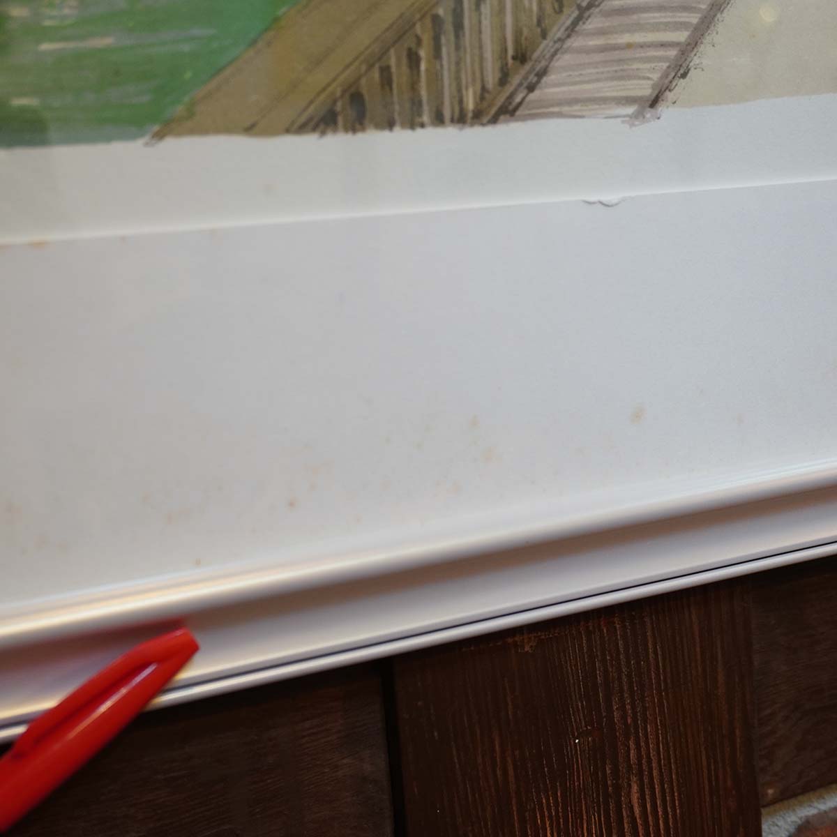 小田切 訓 オリジナル・リトグラフ 『ジュネーブの朝』 絵画 洋画 中古