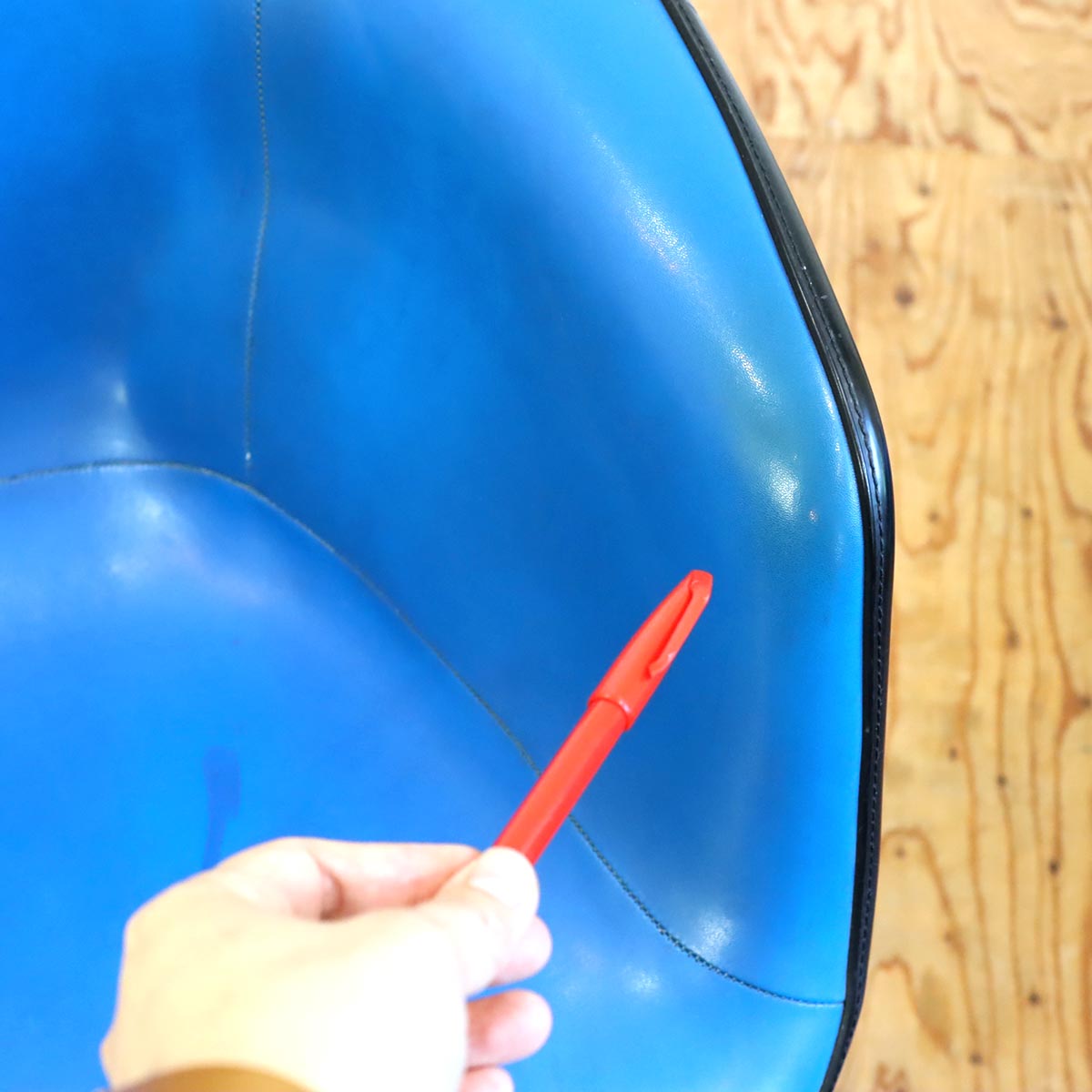 ハーマンミラー / Herman Miller アームシェルチェア 3rd エッフェルベース チャールズ&レイ・イームズ FRP ヴィンテージ