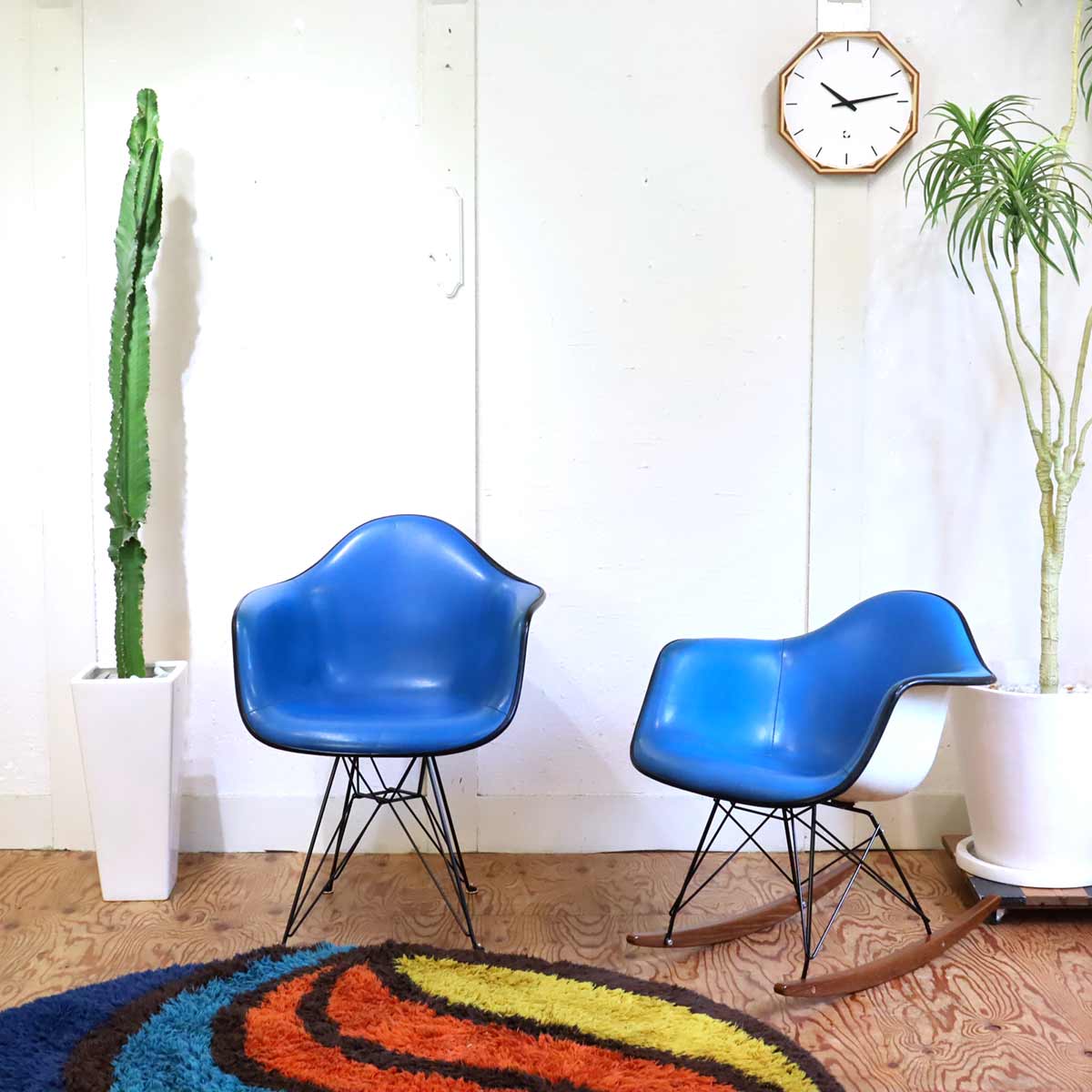 ハーマンミラー / Herman Miller アームシェルチェア 3rd エッフェルベース チャールズ&レイ・イームズ FRP ヴィンテージ