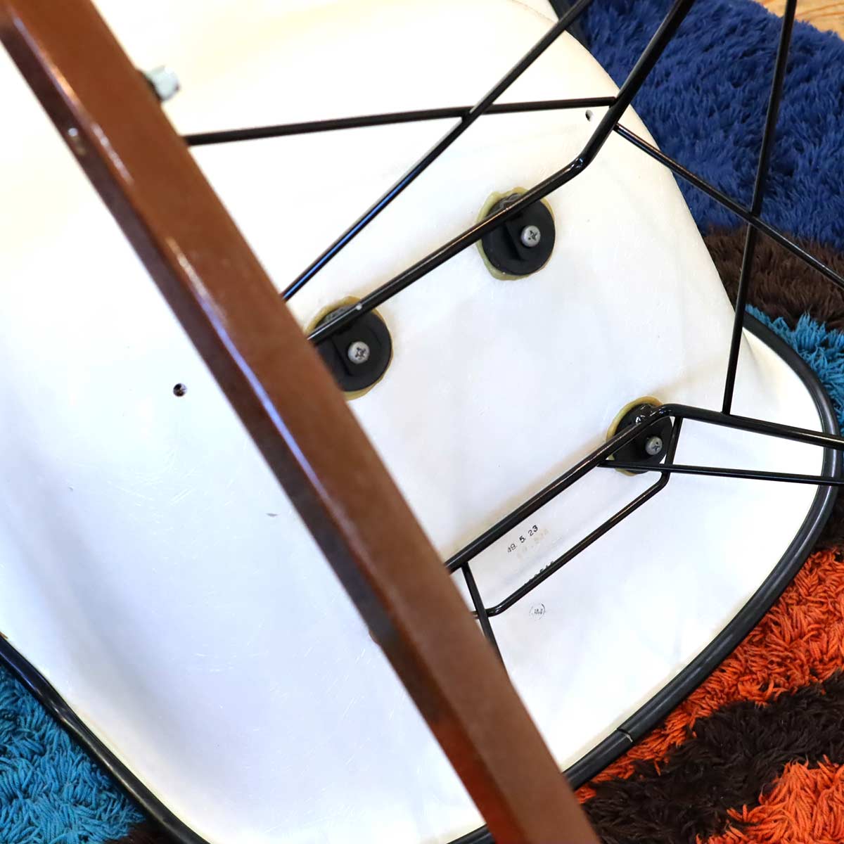 ハーマンミラー / Herman Miller アームシェルチェア 3rd ロッカーベース チャールズ&レイ・イームズ FRP ヴィンテージ