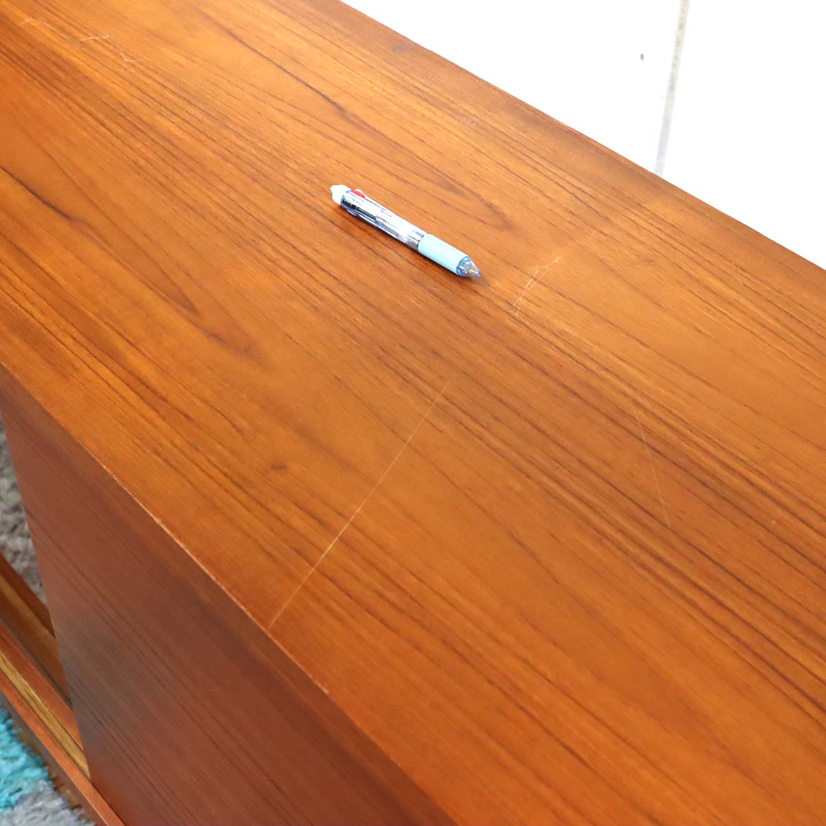 誠工舎 サイドボード キャビネット 飾り棚 チーク材 ジャパンヴィンテージ