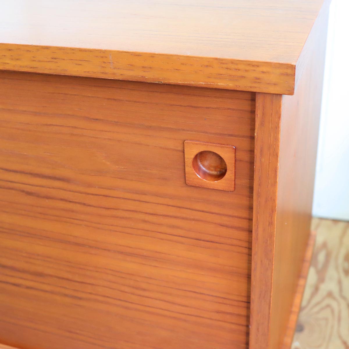 誠工舎 サイドボード キャビネット 飾り棚 チーク材 ジャパンヴィンテージ