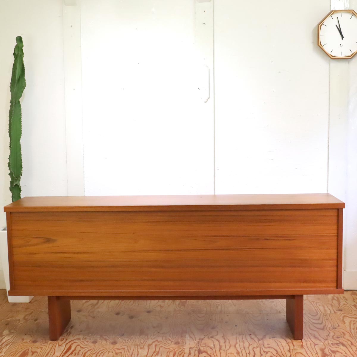 誠工舎 サイドボード キャビネット 飾り棚 チーク材 ジャパンヴィンテージ