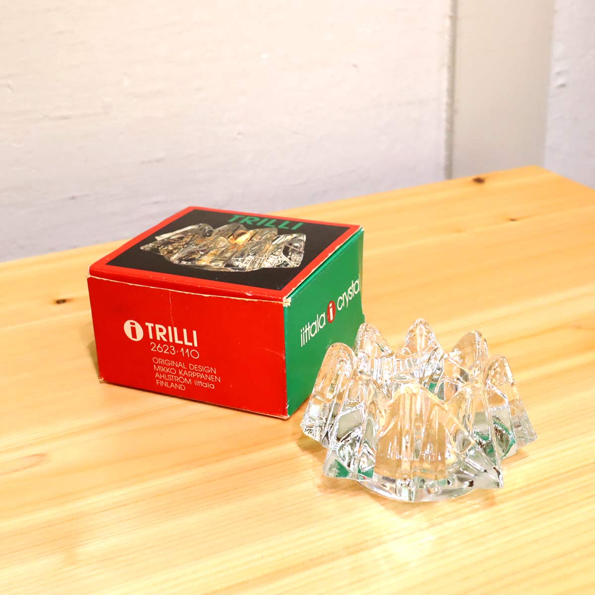 イッタラ / iittala kivi トゥリッリ / Trilli キャンドルホルダー 