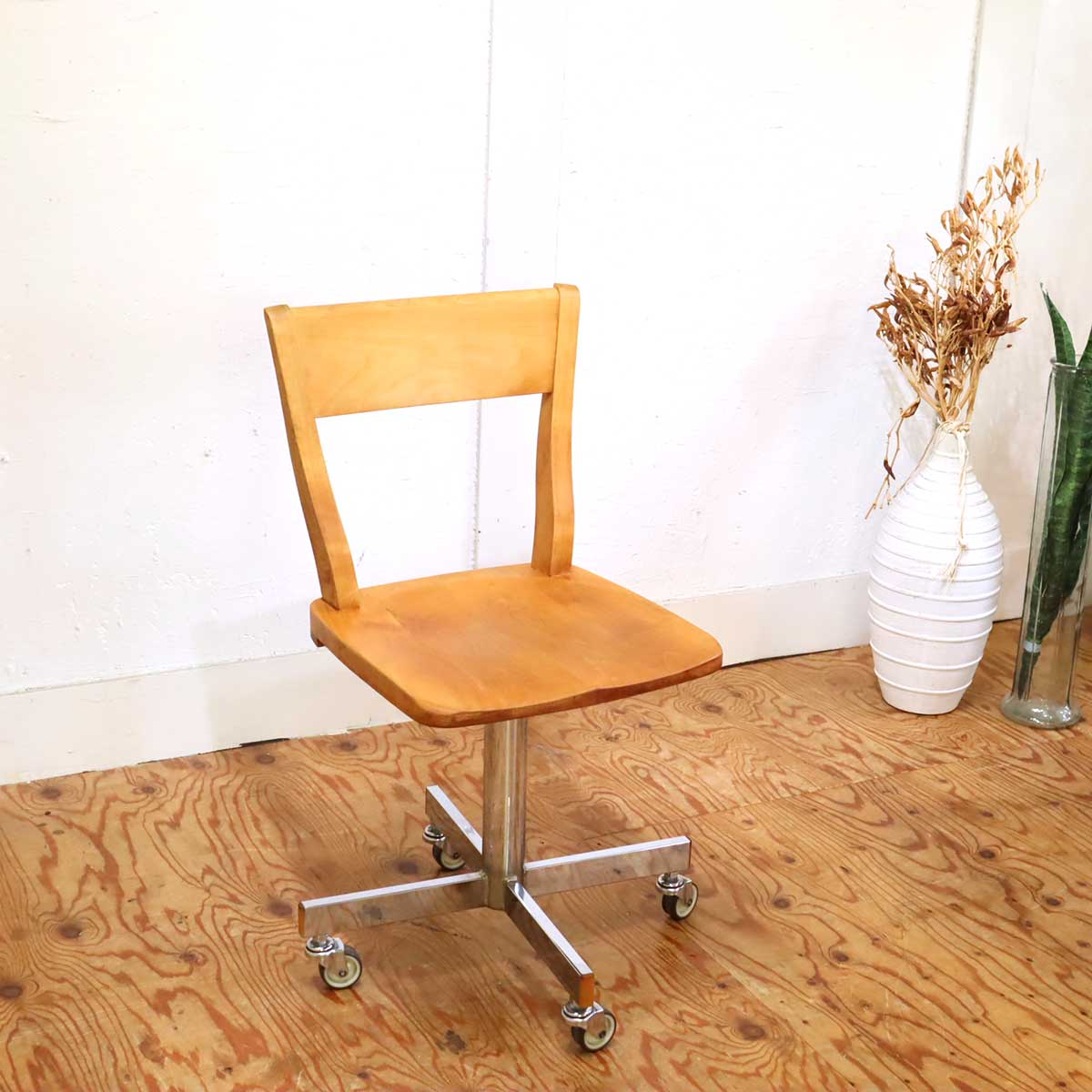イクスス / ikususu デスクチェア IXC-11A 中古 勉強椅子 キャスター 