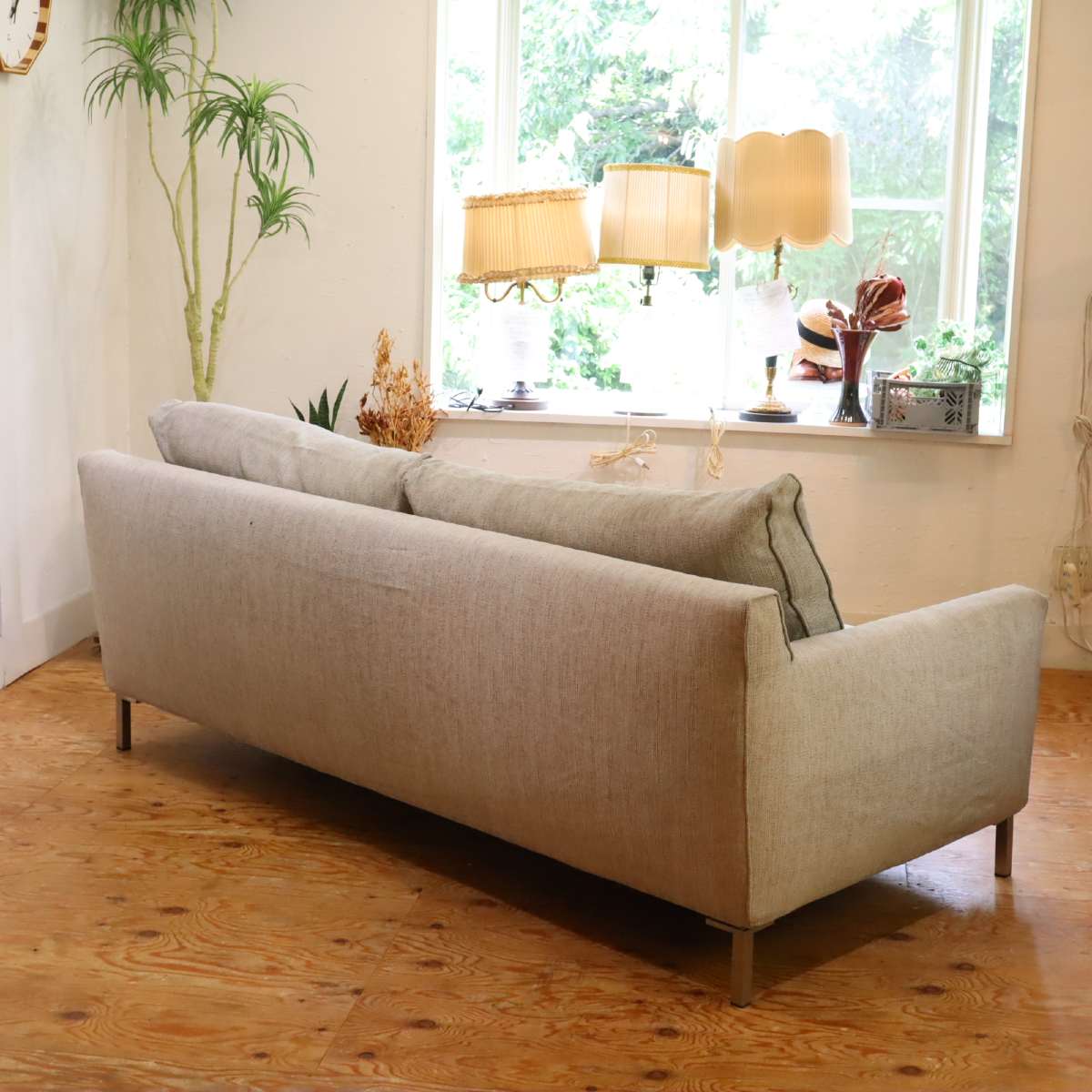 アイラーセン / eilersen ストリームラインソファ トリプルソファ 3人掛け ACTUS 中古