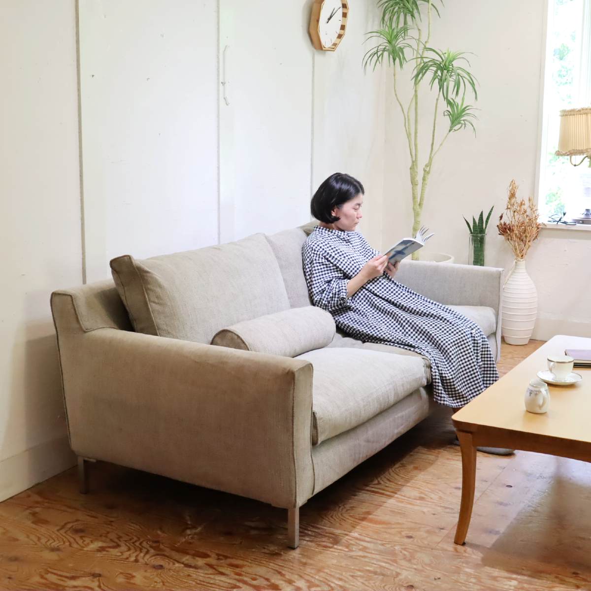 アイラーセン / eilersen ストリームラインソファ トリプルソファ 3人掛け ACTUS 中古