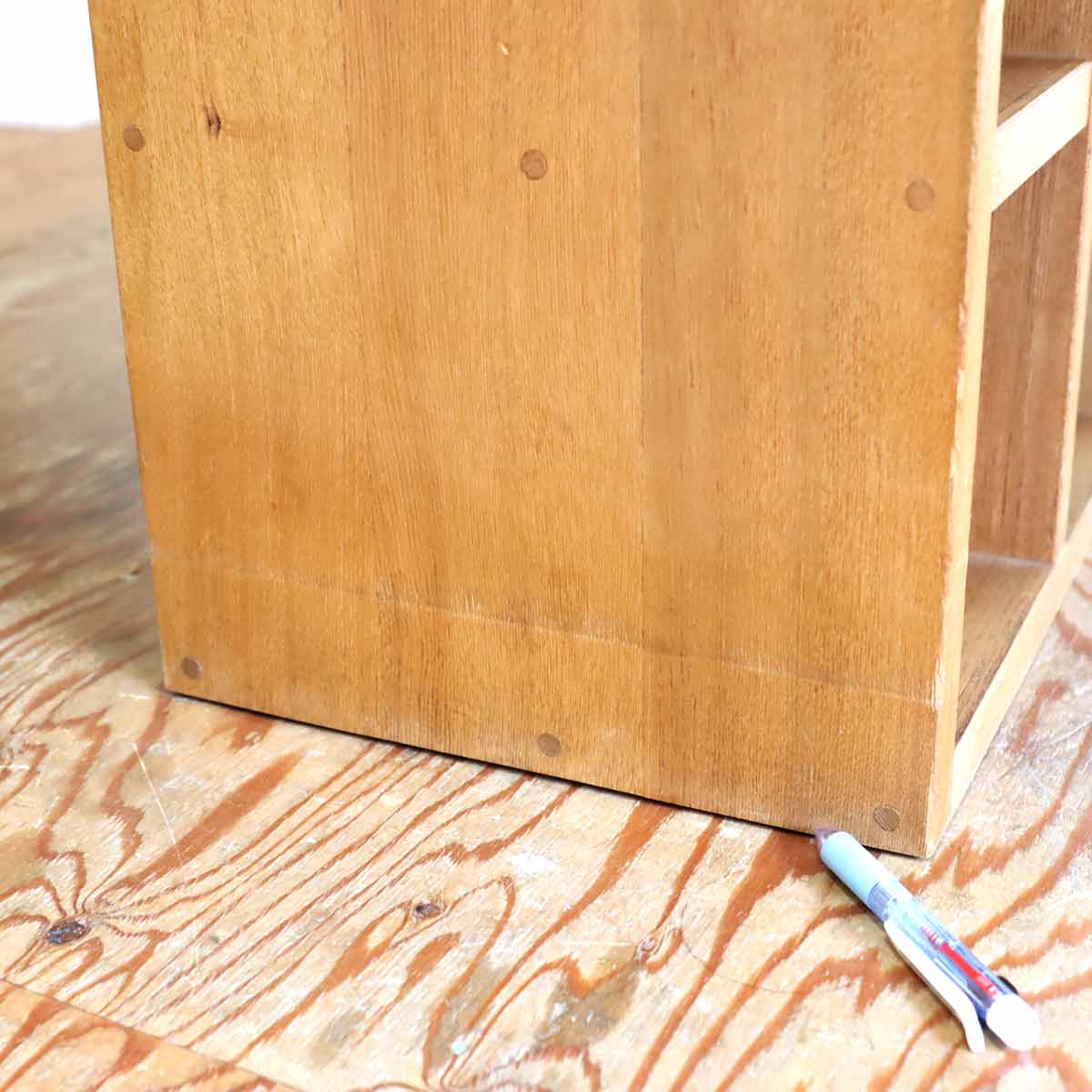 ニレ 楡 一枚板テーブル 大きなテーブル 天然木 無垢材  耳付き 幅260 中古