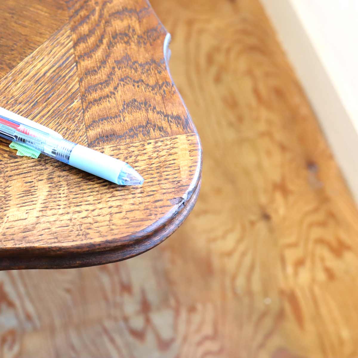 ドローリーフテーブル ダイニングテーブル  伸長式 フランス アンティーク