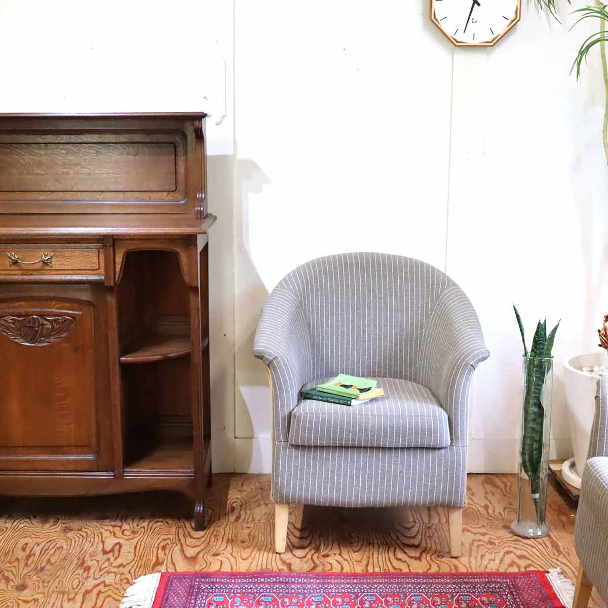 カリッジ・マーケット / CORIGGE MARKET サロンチェア 【2】 アームチェア 中古品