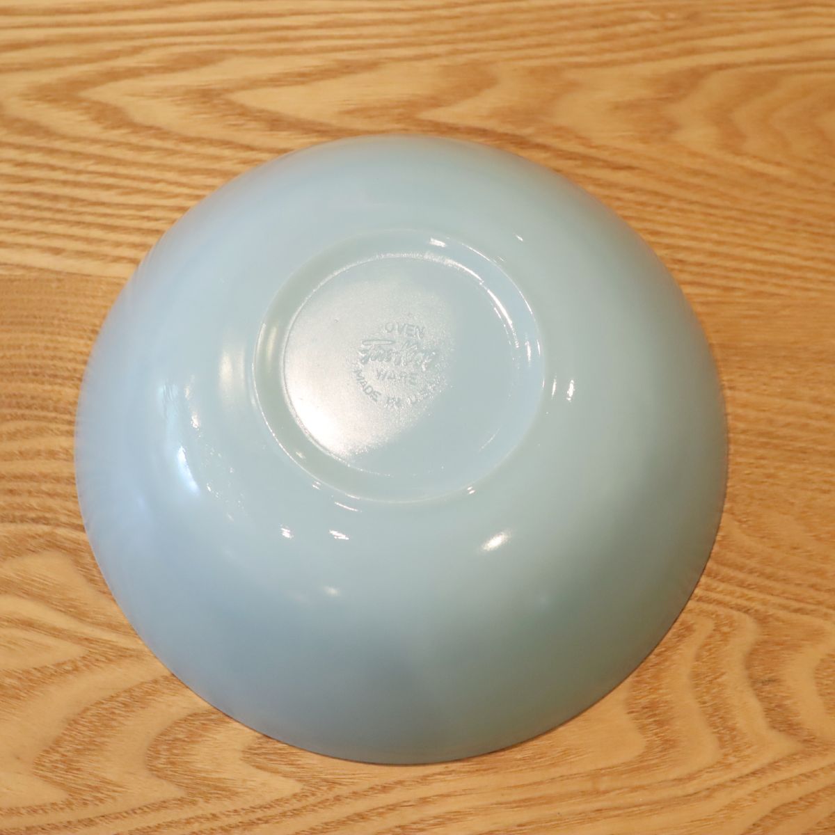 ファイヤーキング / Fire-King ベジタブルボウル ターコイズブルー ヴィンテージ