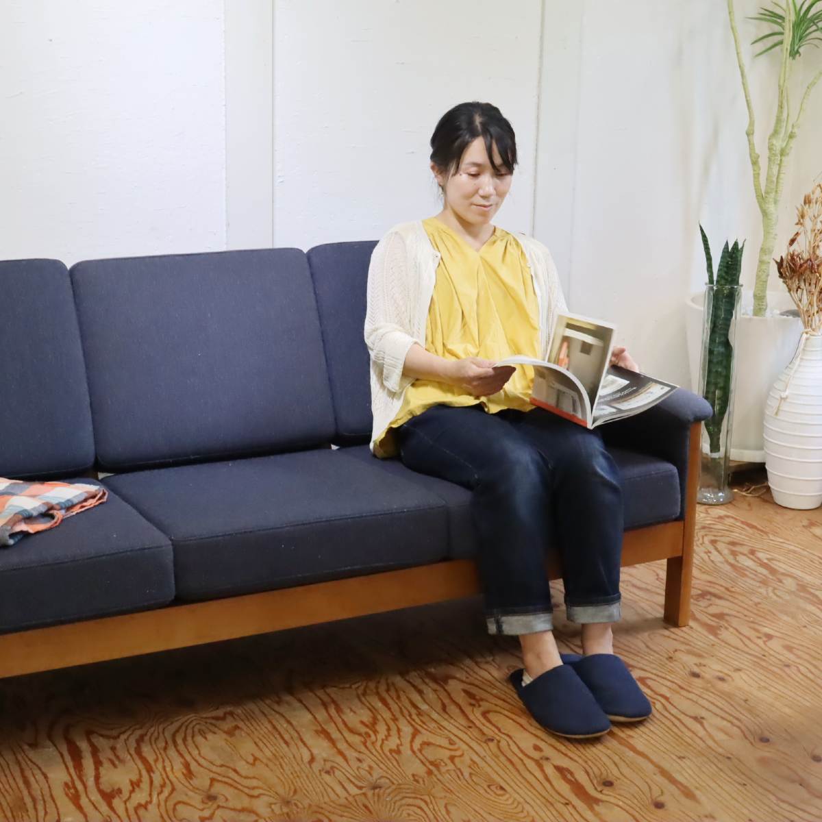 <i>動画</i> kitani/キタニ KTSO-15-180 トリプルソファ 3人掛けソファ展示品