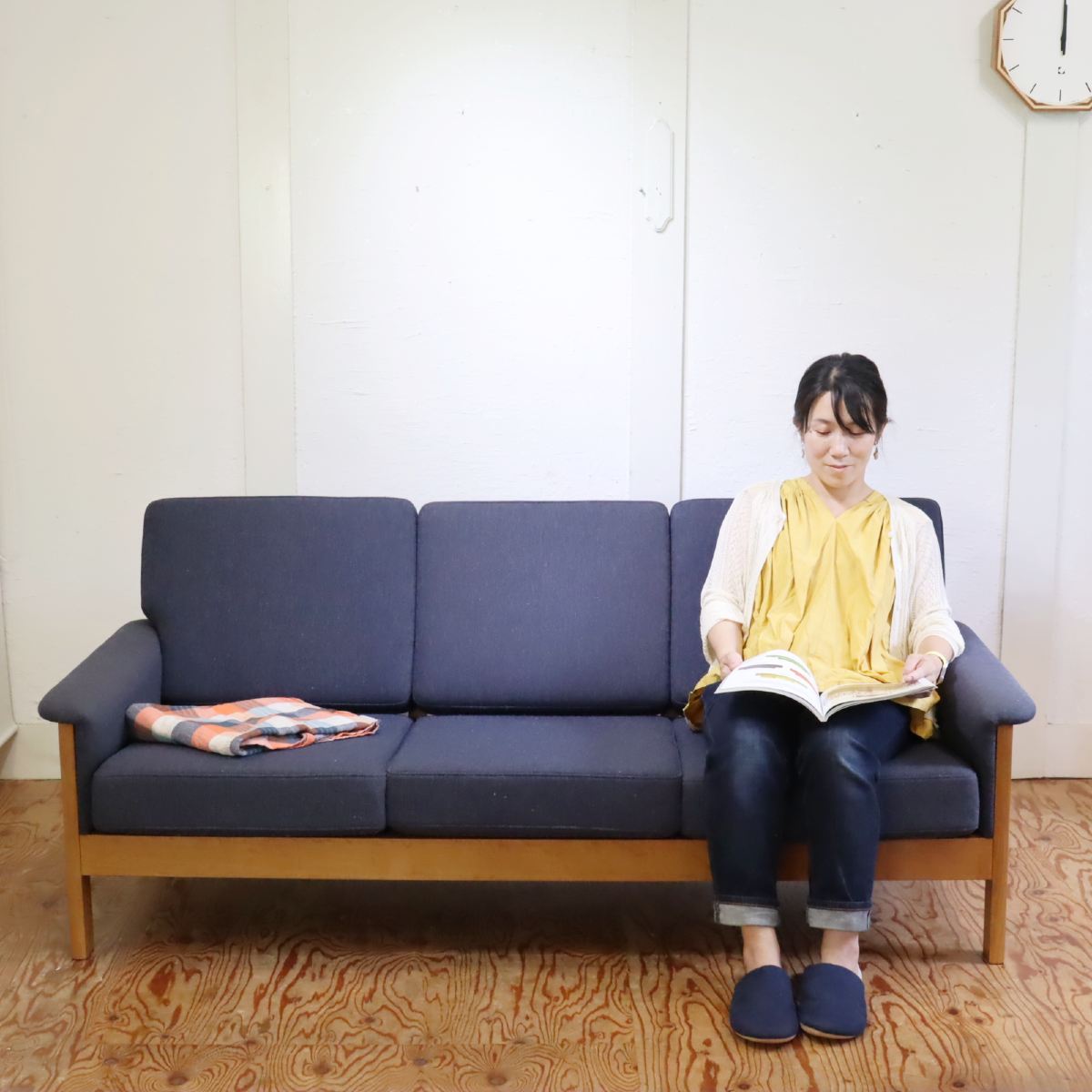 <i>動画</i> kitani/キタニ KTSO-15-180 トリプルソファ 3人掛けソファ展示品