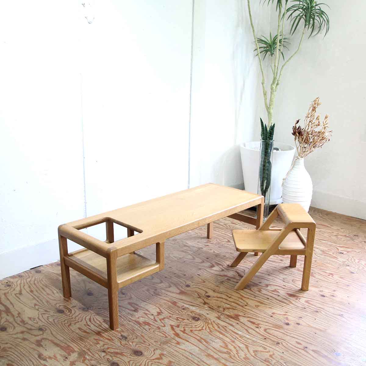 Oji & Design Baby in Table + Step Chair テーブル チェア こども センターテーブル 大治将典 展示品