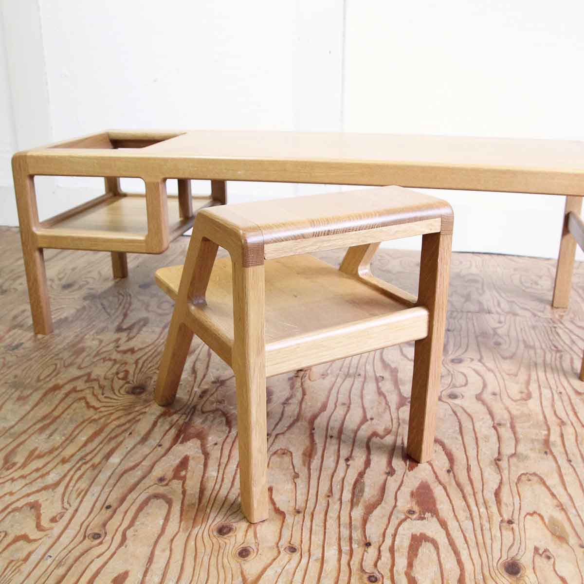 Oji & Design Baby in Table + Step Chair テーブル チェア こども センターテーブル 大治将典 展示品
