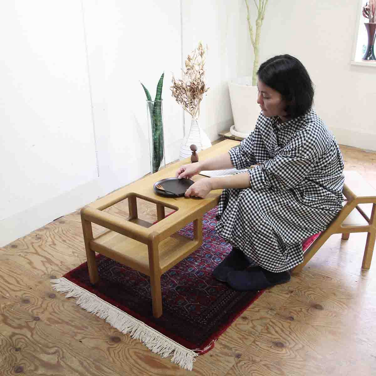 Oji & Design Baby in Table + Step Chair テーブル チェア こども センターテーブル 大治将典 展示品