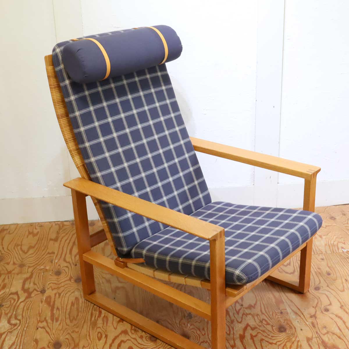 フレデリシア / FREDERICIA イージーチェア 2254 ハイバックチェア&オットマン 2248 セット ボーエ・モーエンセン ヴィンテージ