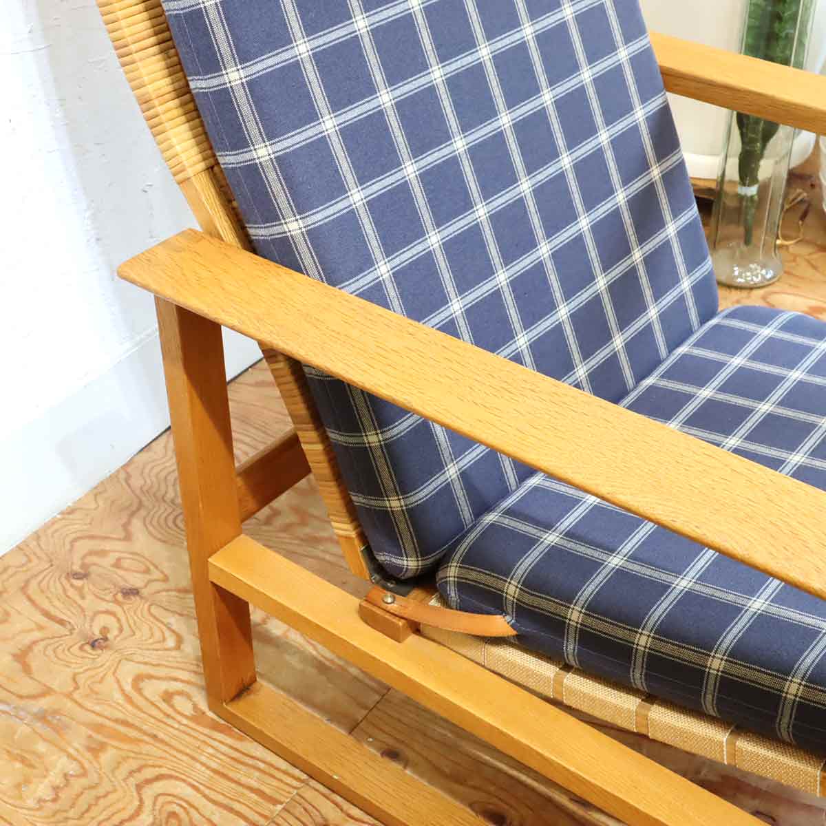 フレデリシア / FREDERICIA イージーチェア 2254 ハイバックチェア&オットマン 2248 セット ボーエ・モーエンセン ヴィンテージ