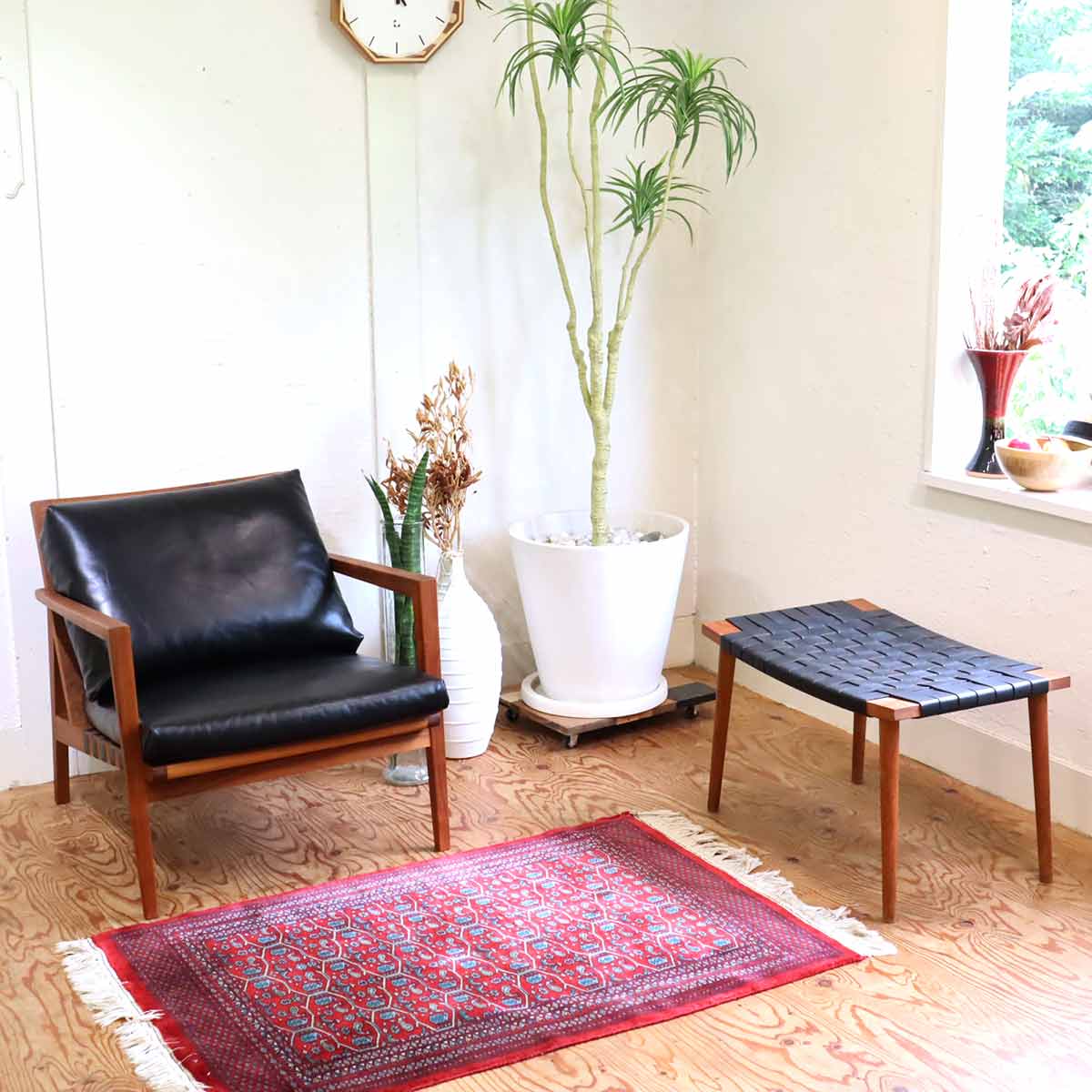 リッツウェル / Ritzwell ブラヴァ 726 / BLAVE 726 イージーチェア ウォールナット 本革 ブラック 展示品