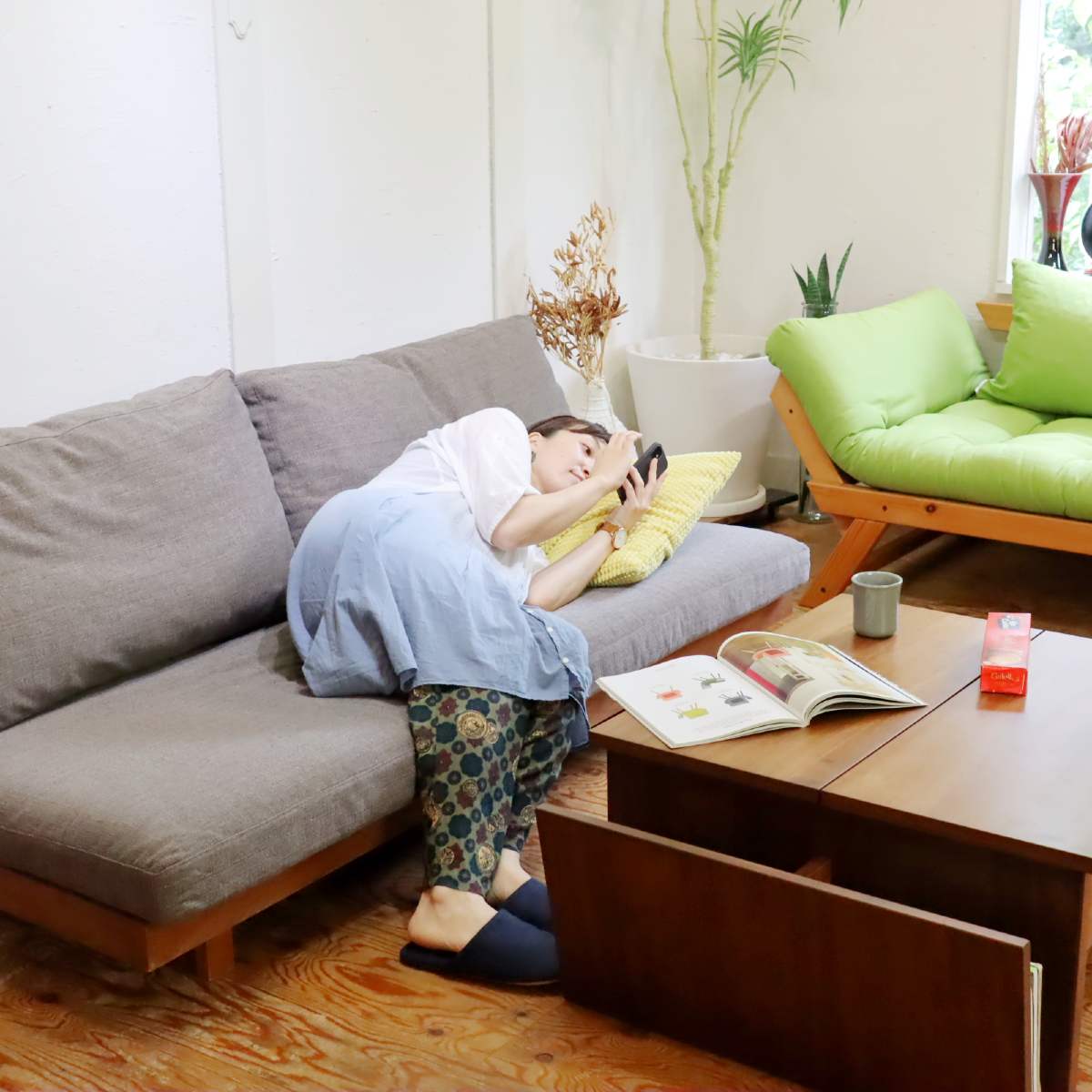 マスターウォール / MASTERWAL デニッシュソファ / DANISH SOFA 3人掛けソファ 3シーター ローソファ中古