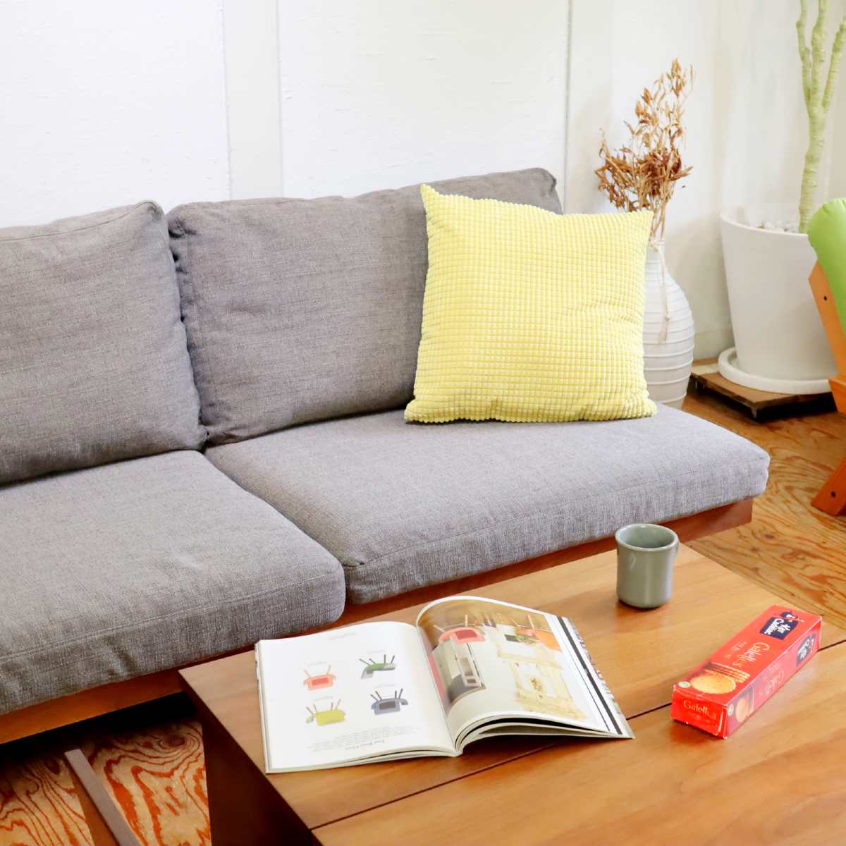 マスターウォール / MASTERWAL デニッシュソファ / DANISH SOFA 3人掛けソファ 3シーター ローソファ中古