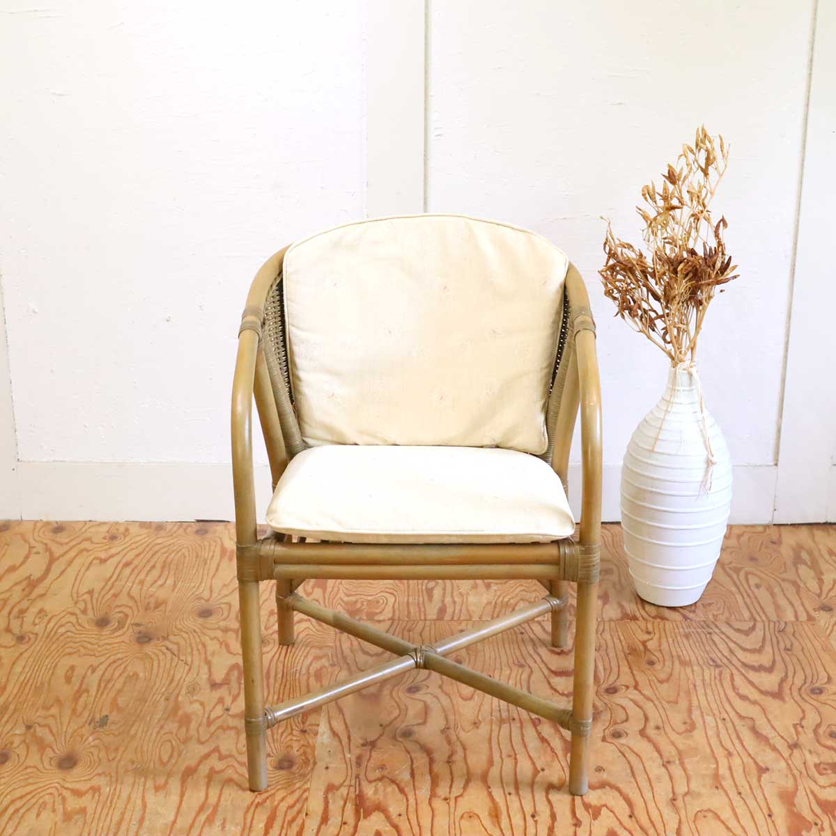 カサブランカ / CASABLANCA ミーナス / MINAS アームチェア 【2】 籐 ラタン 中古