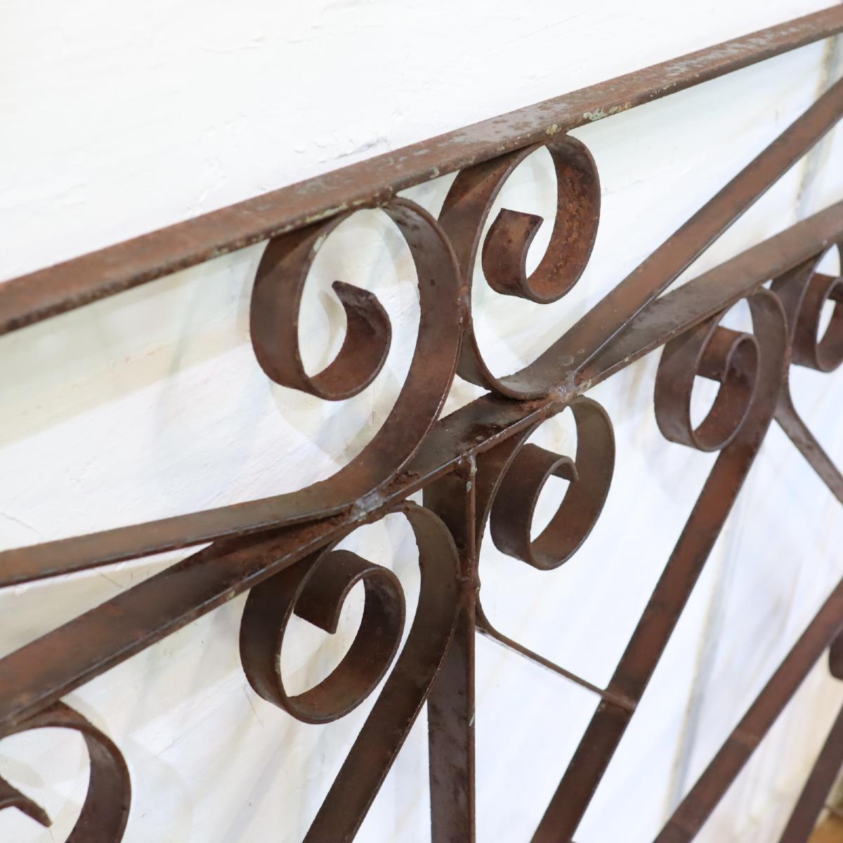 英国アンティーク アイアンゲート 門扉 1950~1970年代 アンティーク