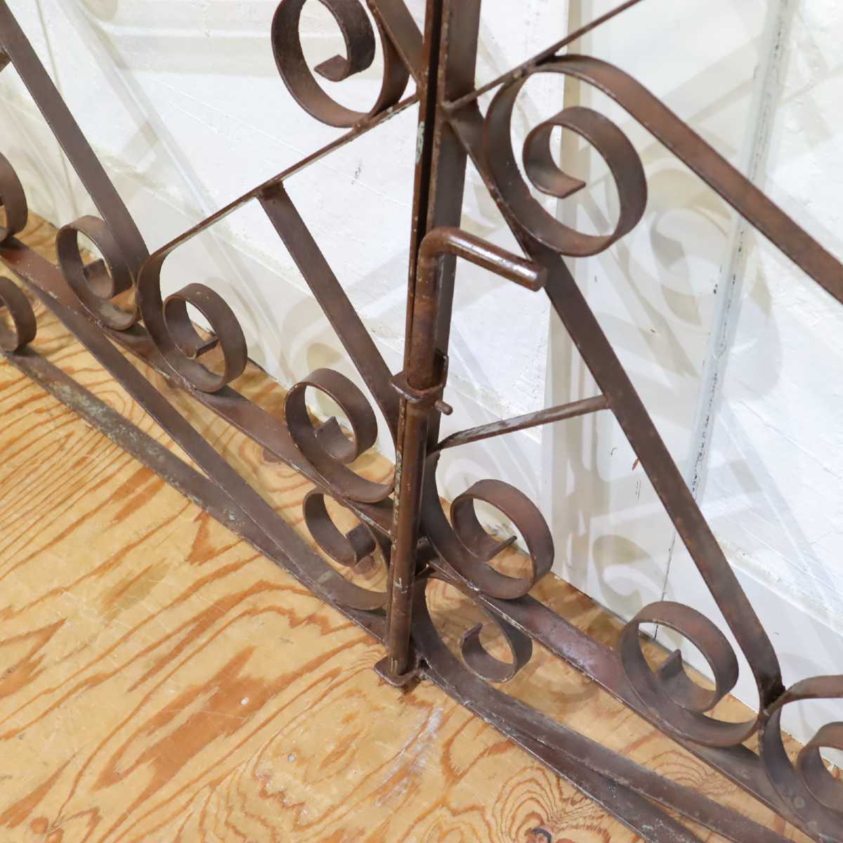 英国アンティーク アイアンゲート 門扉 1950~1970年代 アンティーク