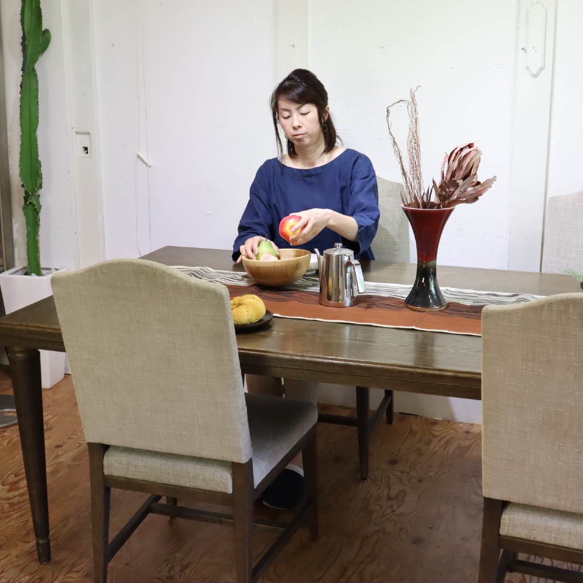 エーディーコア / AD CORE ネオクラシコヘリテージ / NEO CLASSICO Heritage イングリッシュファームハウス ダイニングテーブル W2100 展示品 中古