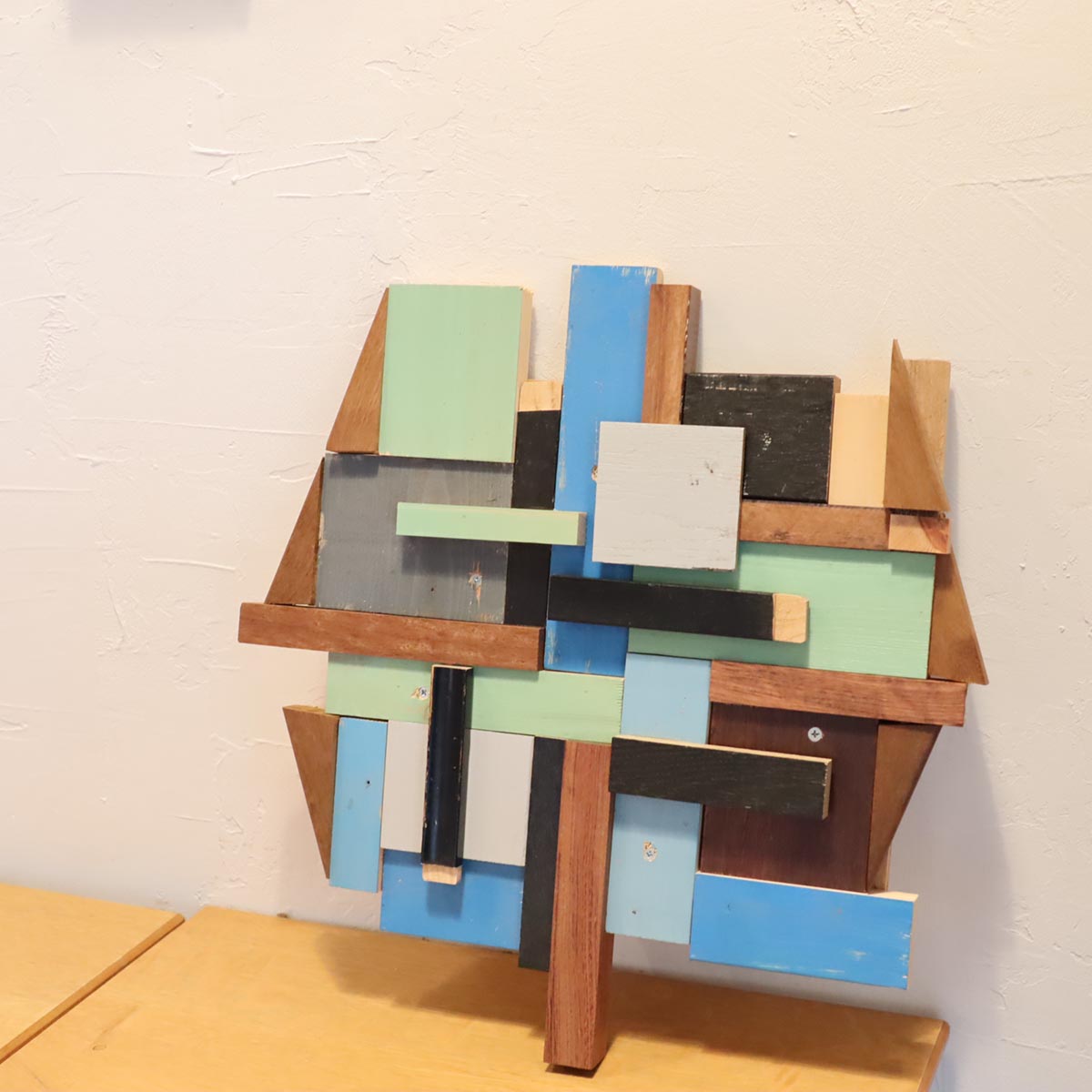 <i>動画</i>スクラップウッドモザイクパネル製作キット 工作キット SDGs サステナブル 夏休みの工作