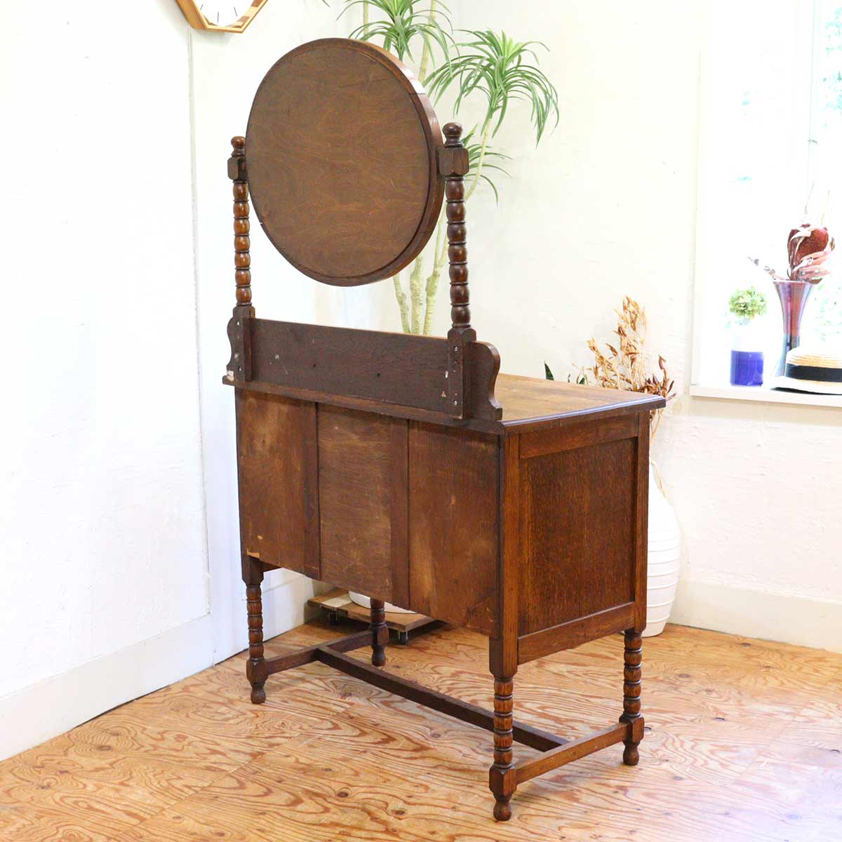 英国アンティーク ドレッシングチェスト ドレッサー キャビネット アンティーク