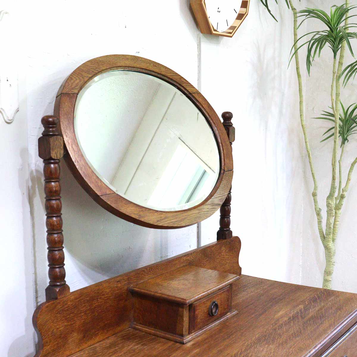 英国アンティーク ドレッシングチェスト ドレッサー キャビネット アンティーク