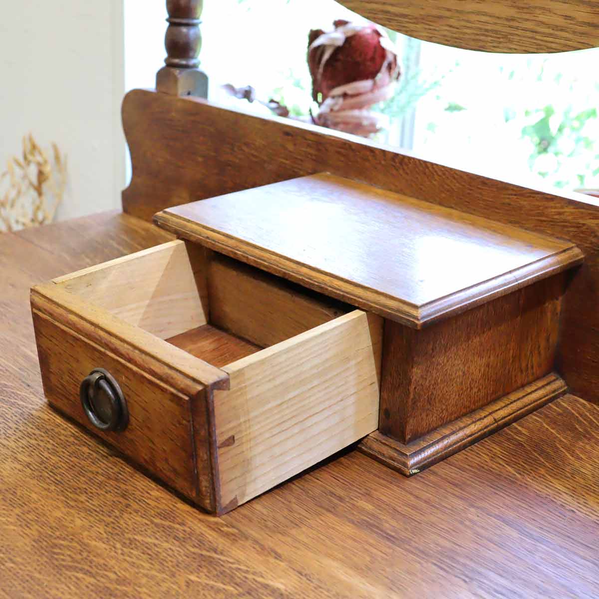 英国アンティーク ドレッシングチェスト ドレッサー キャビネット アンティーク