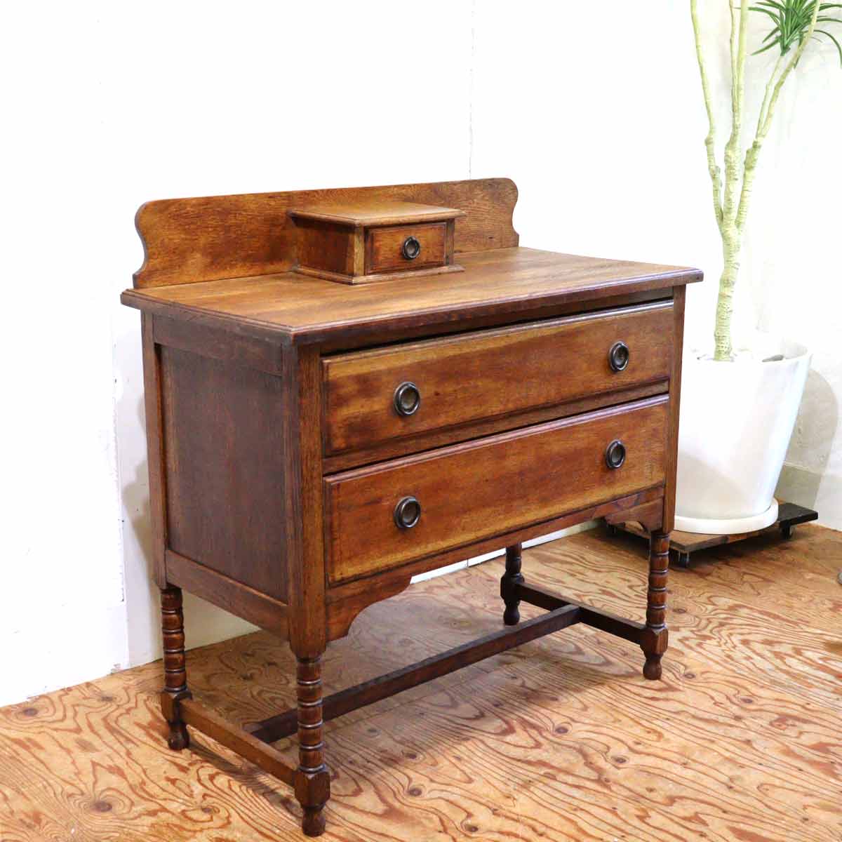 英国アンティーク ドレッシングチェスト ドレッサー キャビネット アンティーク