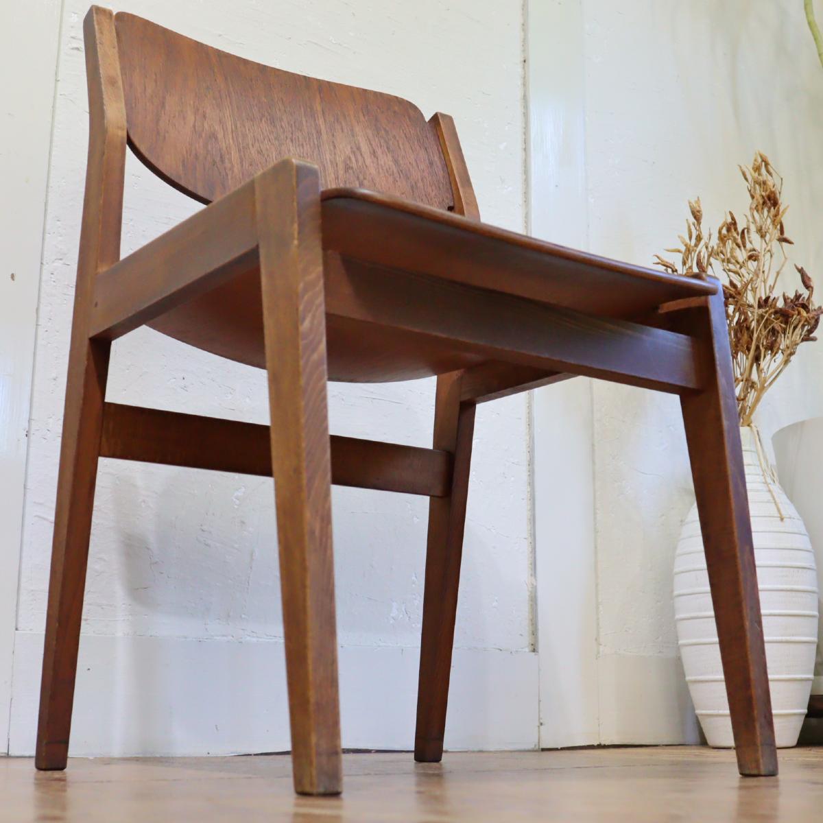 Tendo / 天童木工 ブックチェア【1】水之江忠臣 チーク材 ダイニングチェア ヴィンテージ