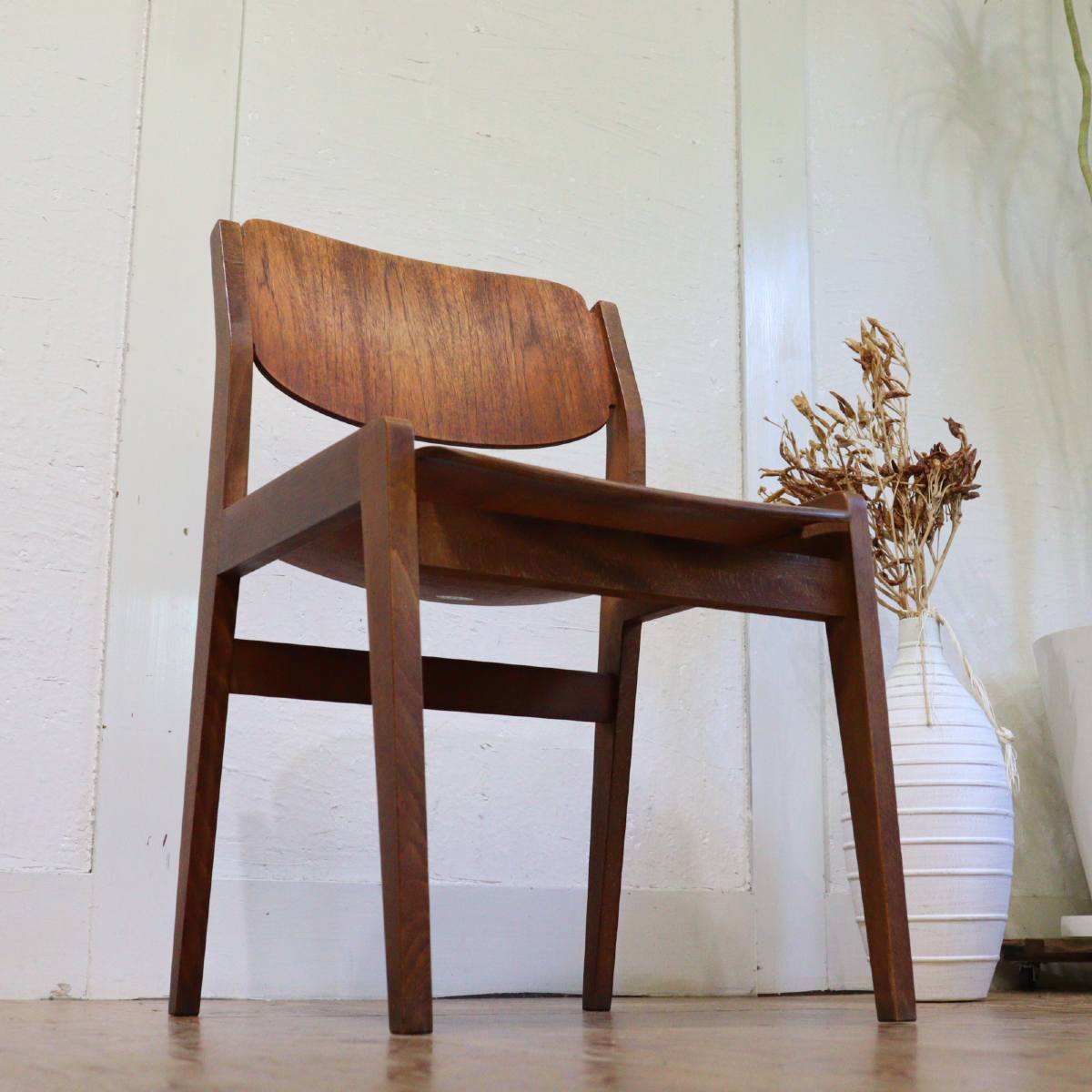 Tendo / 天童木工 ブックチェア【3】水之江忠臣 チーク材 ダイニングチェア ヴィンテージ