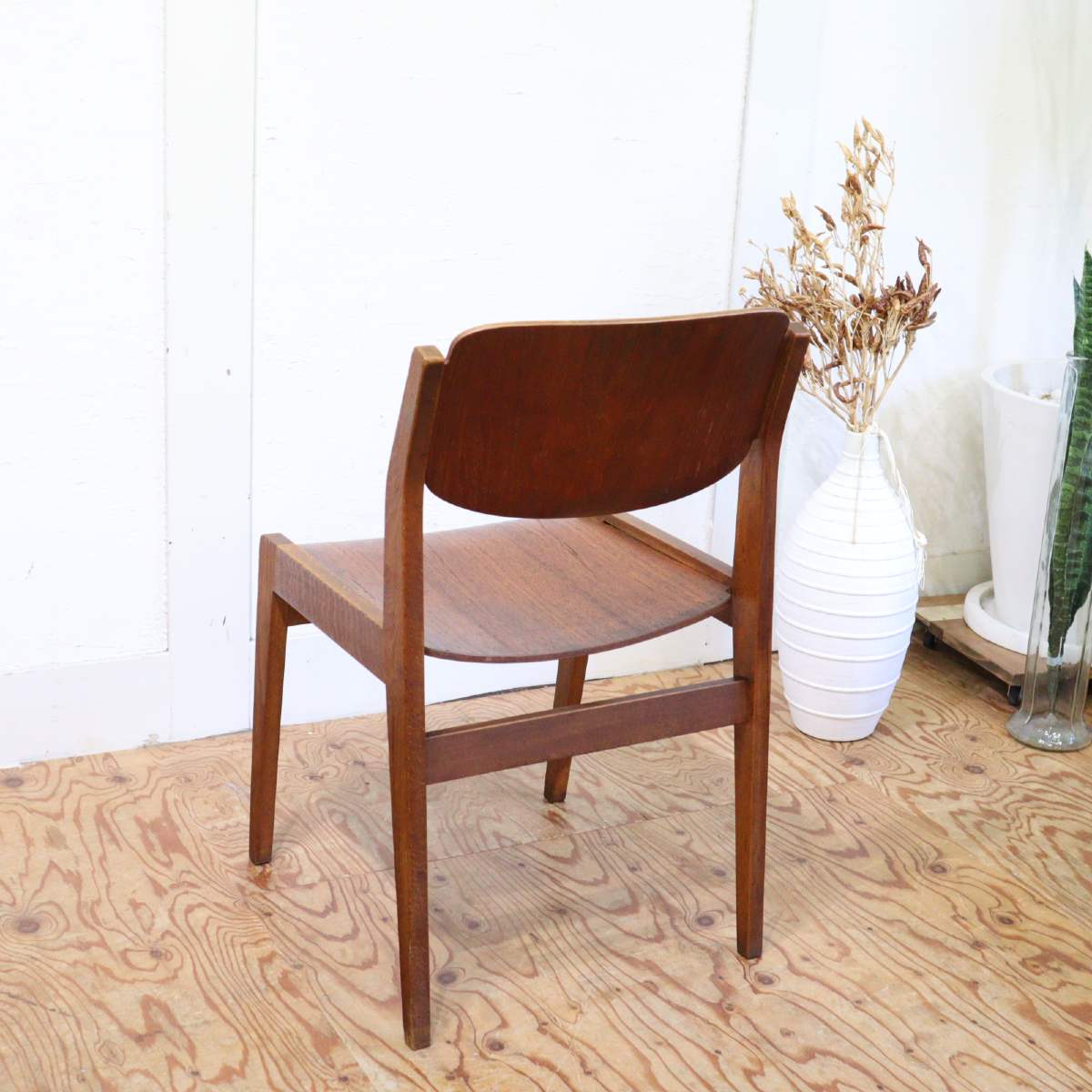 Tendo / 天童木工 ブックチェア【3】水之江忠臣 チーク材 ダイニングチェア ヴィンテージ