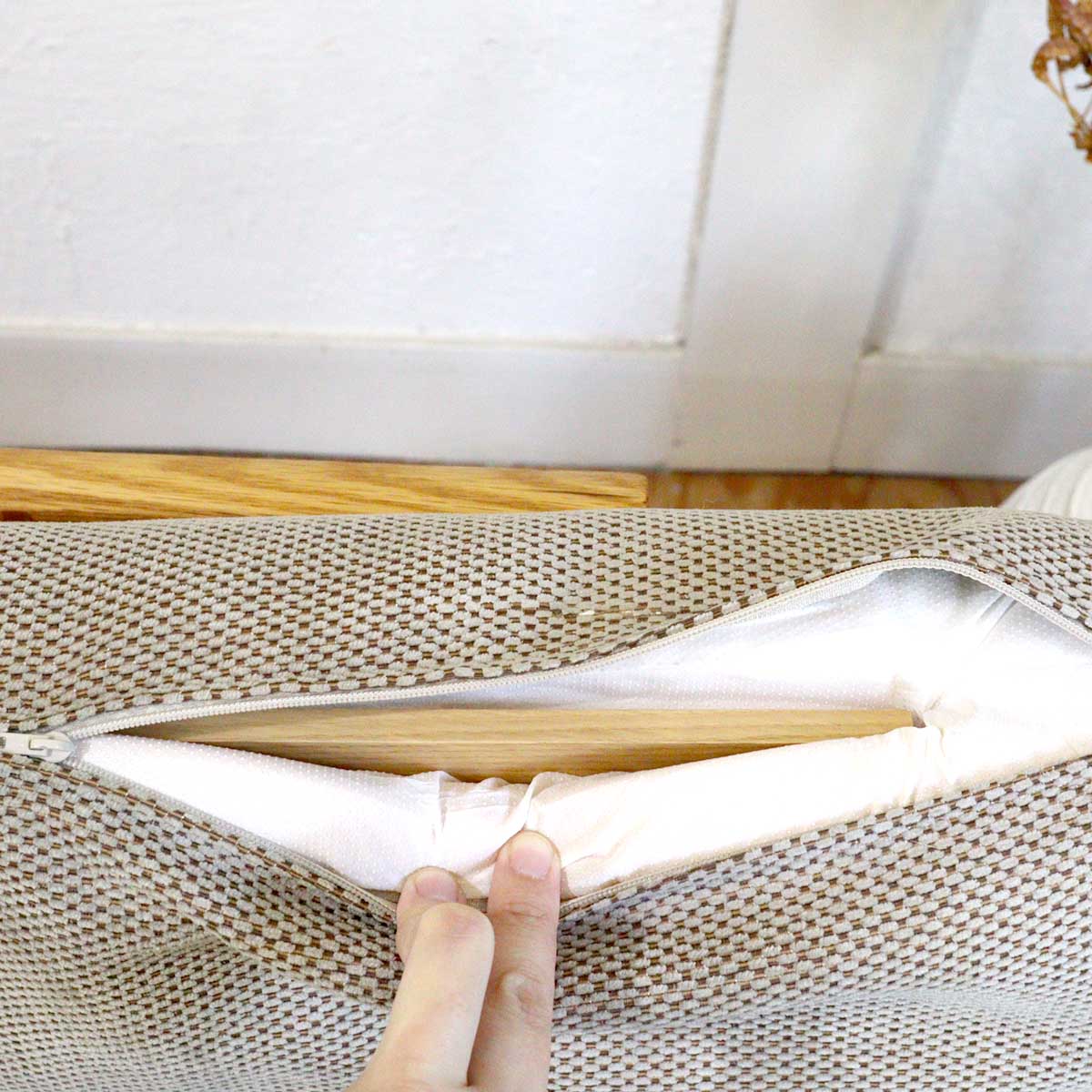 <i>動画</i>飛騨産業 / HIDA キツツキ 森のことば 3Pソファ ローソファ 佐々木 敏光 中古