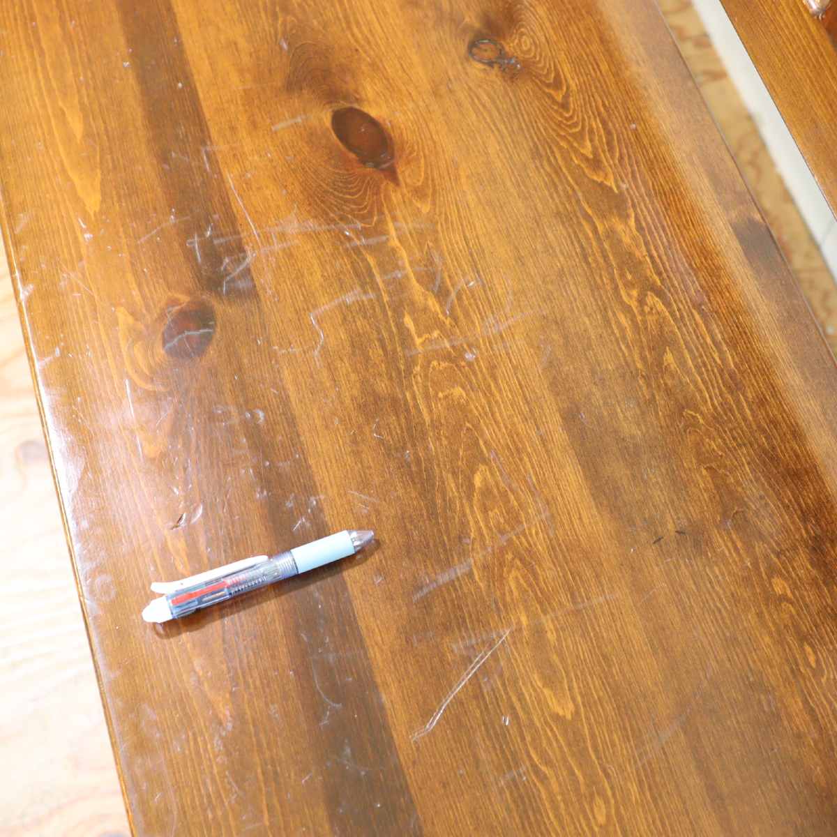 アンファン / enfant ベンチ 【大】カントリーベンチ チェア パイン材 中古